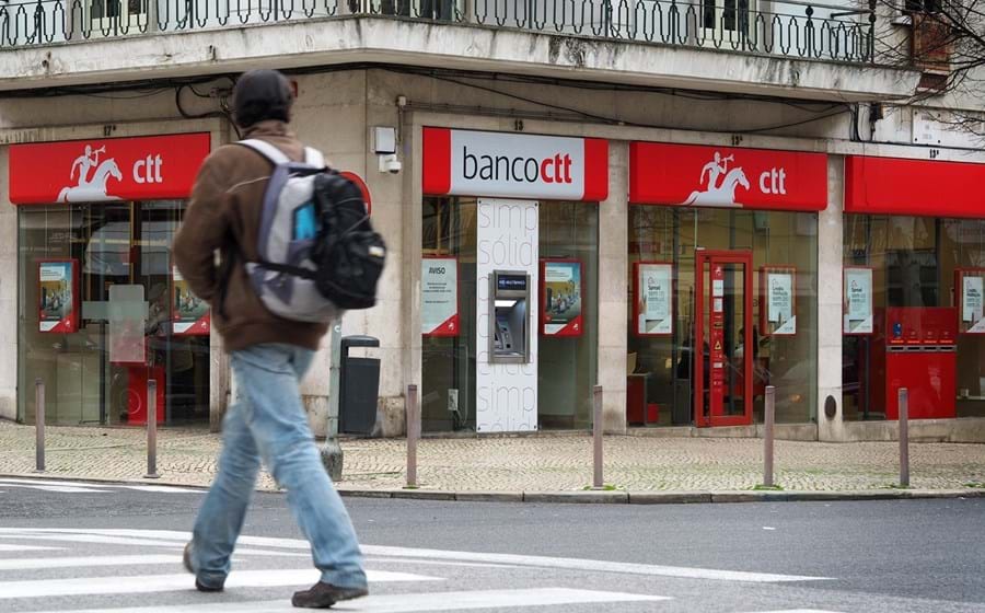 As receitas do Banco CTT tiveram uma subida homóloga de 24,9% nos primeiros nove meses do ano, para 90 milhões de euros.