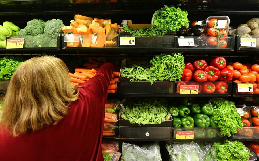 comida, alimentos, alimentacao, inflação, consumo, compras, verduras, vegetais, supermercado