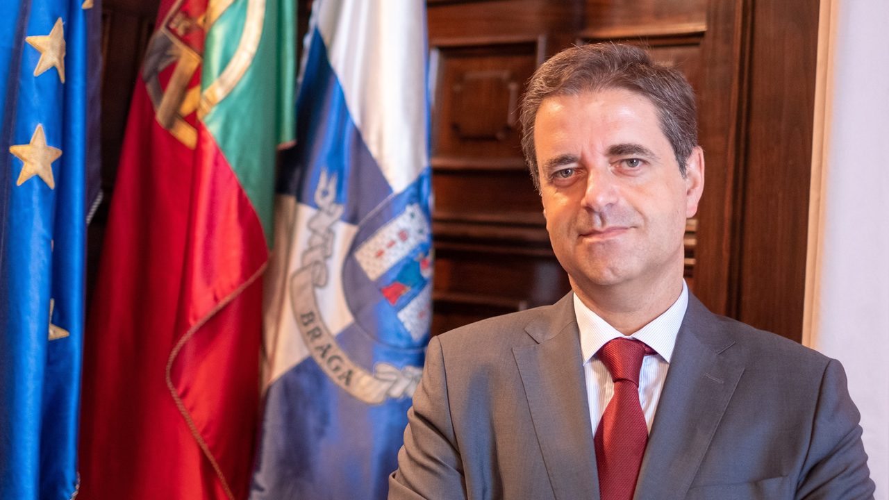 Ricardo Rio, presidente da Câmara Municipal de Braga
