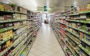 supermercado, retalho, consumo, alimentação