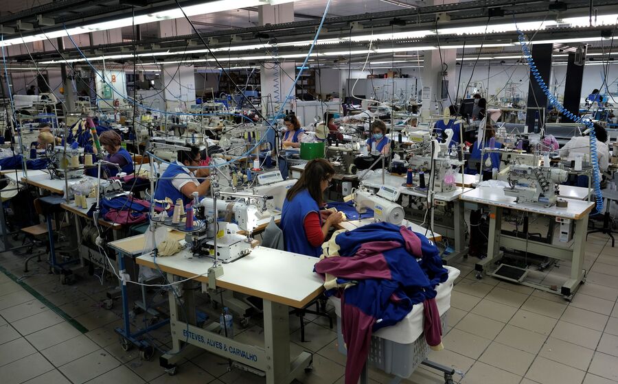 têxtil, trabalhadores, trabalho