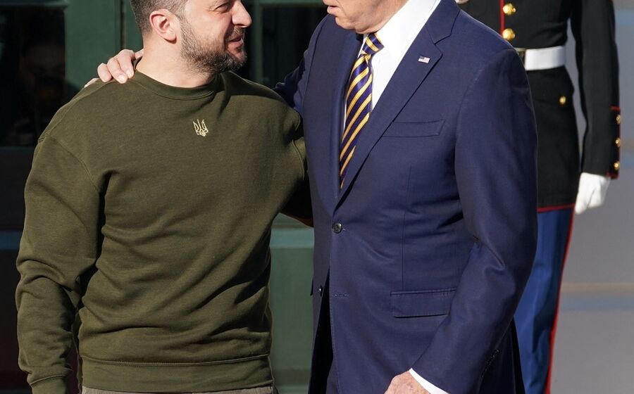 Zelensky e Biden