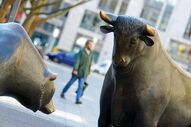 touro e urso, bolsas, bull, bear