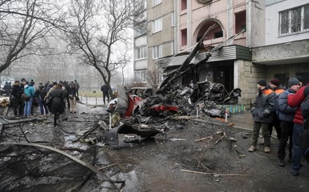 Kiev sob ataque durante visita de líderes africanos em missão de paz