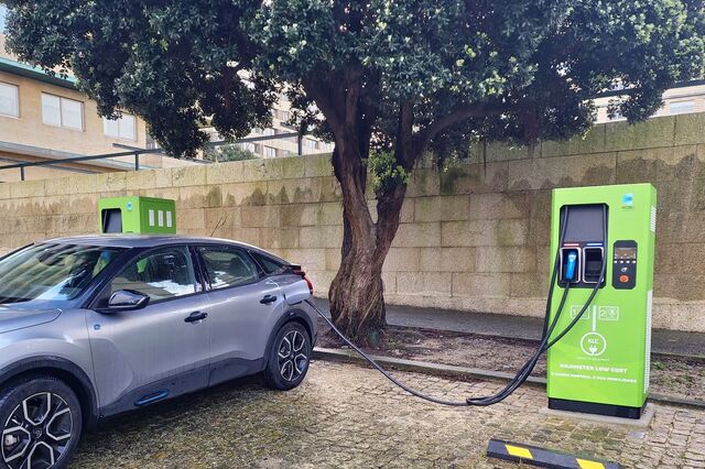 Há um novo hub de carregamento da Mobi.e em Matosinhos