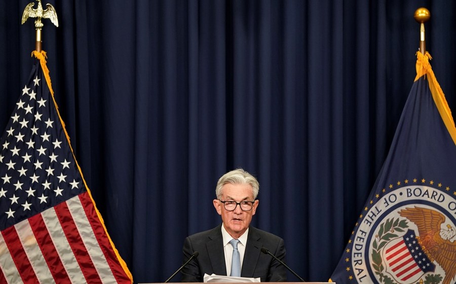 Após o encontro de dois dias de política monetária, o presidente da Fed, Jerome Powell, fala às 19:00 horas.