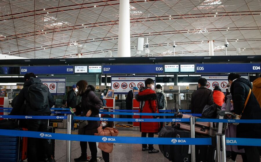 China aeroporto covid