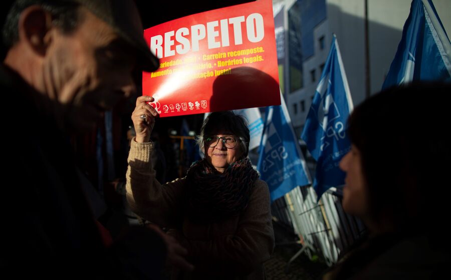 protesto professores 