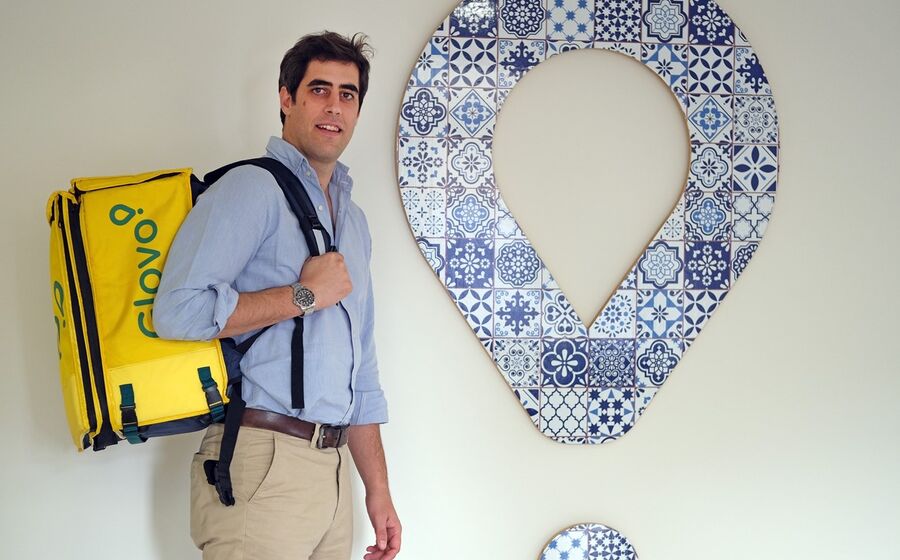 general manager da Glovo em Portugal, Joaquín Vásquez, 