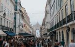 lisboa comércio rua turismo