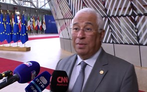 Ucrânia: Costa vai reiterar a Zelensky 'todo o apoio' de Portugal 