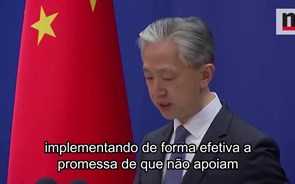 A China manifesta-se contra a visita de um oficial norte-americano a Tawain