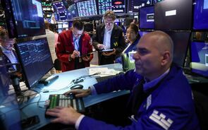 Bolsa NYSE Ações Wall Street Traders Operadores