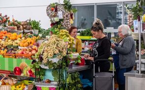 mercado consumo frutas legumes