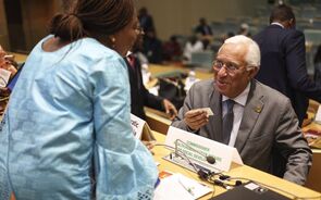 António Costa na Cimeira da União Africana, em Adis Abeba, na Etiópia.