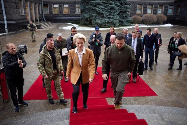 Adesão da Ucrânia à UE sem 'prazos rígidos', afirma Ursula von der Leyen
