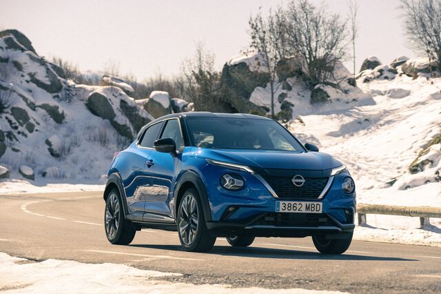 Nissan Crossover Domination. Nas neves dos Pirinéus