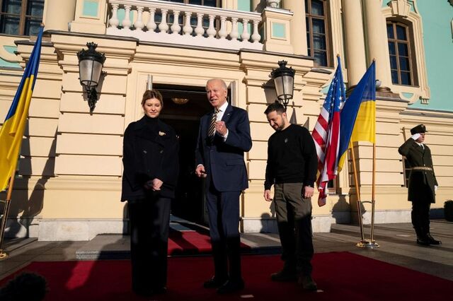 Presidente dos EUA em visita surpresa a Kiev