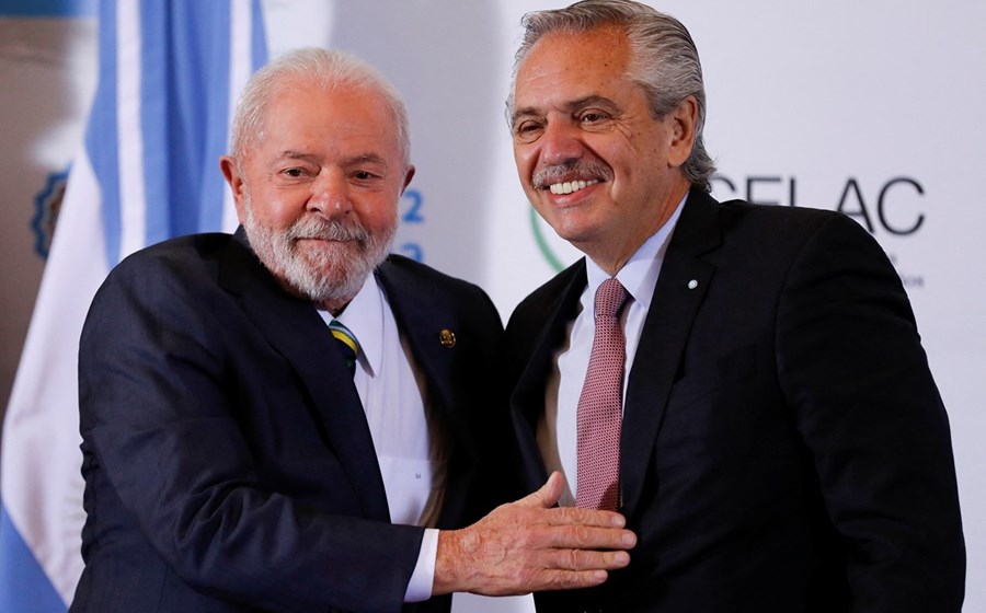 No final de janeiro, Lula da Silva e Alberto Fernández anunciaram a intenção de criar uma moeda comum.
