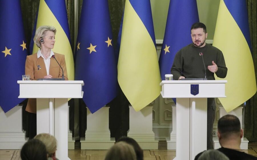 ursula leyen zelensky