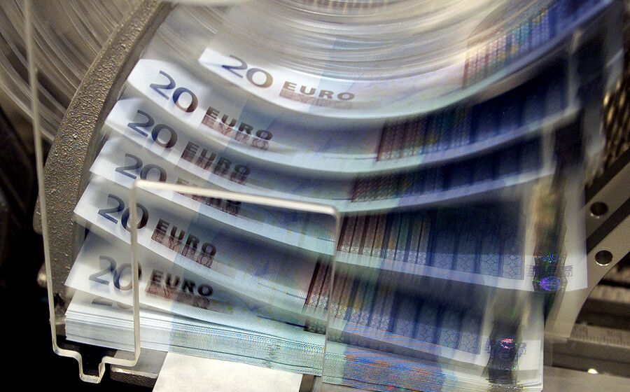 dinheiro, notas, euros, depósitos, poupança