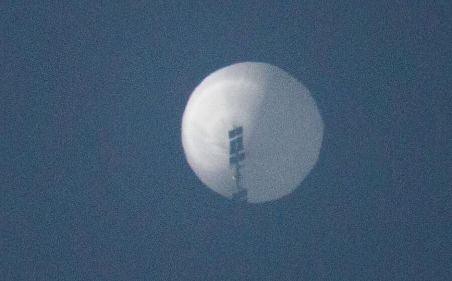 balão espião chinês