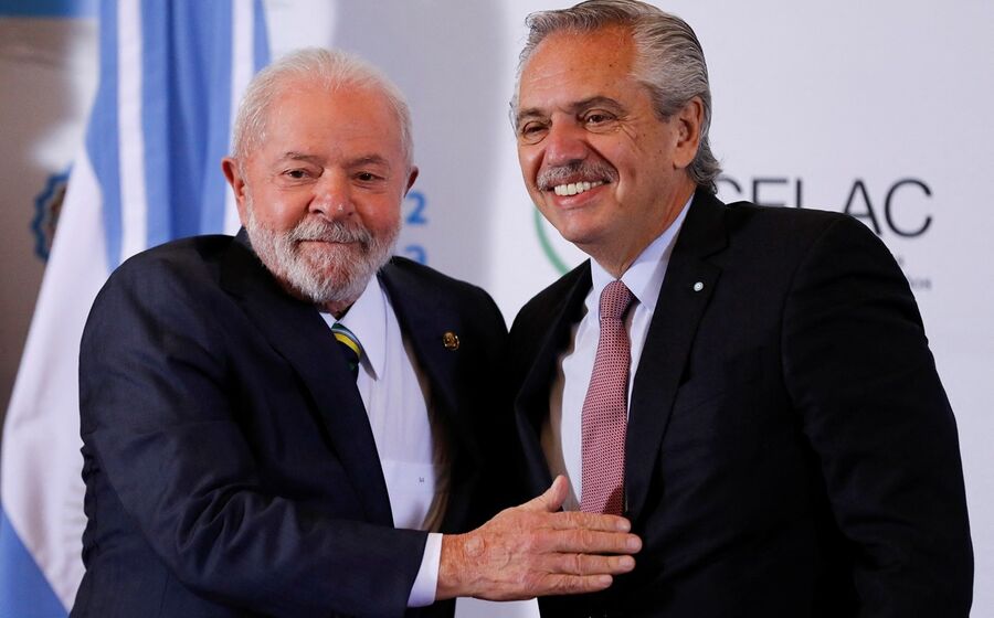 Lula da Silva e Alberto Fernández