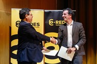 Reitor da UBI e presidente da E-REDES assinaram protocolo.