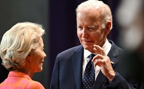 Von der Leyen reúne-se com Joe Biden em altura de tensões por novos subsídios nos EUA
