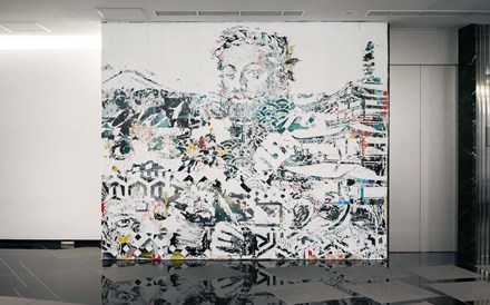 Obra de Vhils viaja até à embaixada de Portugal no Japão