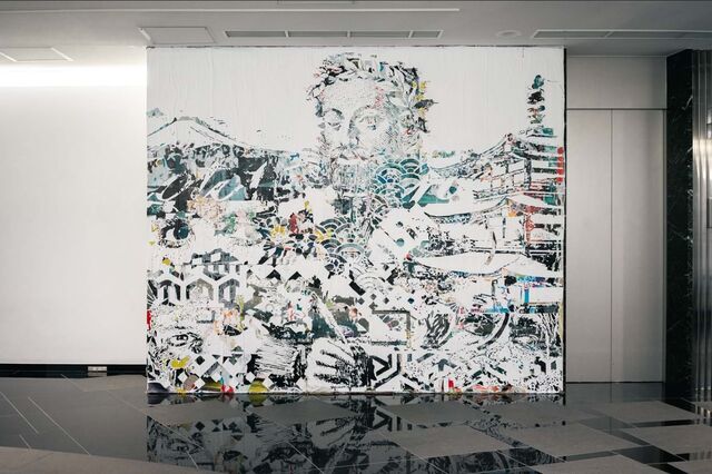 Obra de Vhils viaja até à embaixada de Portugal no Japão