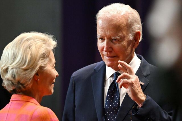 Von der Leyen reúne-se com Joe Biden em altura de tensões por novos subsídios nos EUA