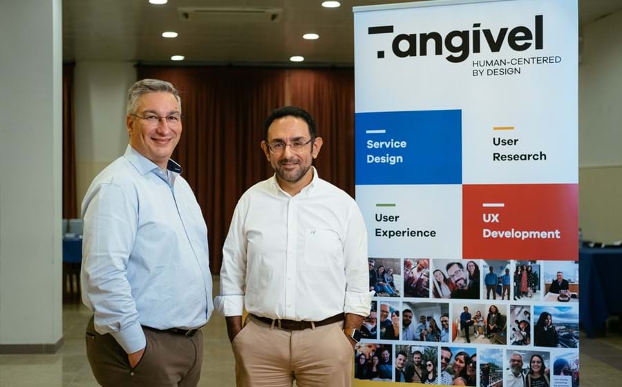 José Campos e André Carvalho, fundadores e co-CEO do grupo Tangível.