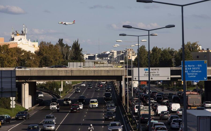tap avião lisboa predios