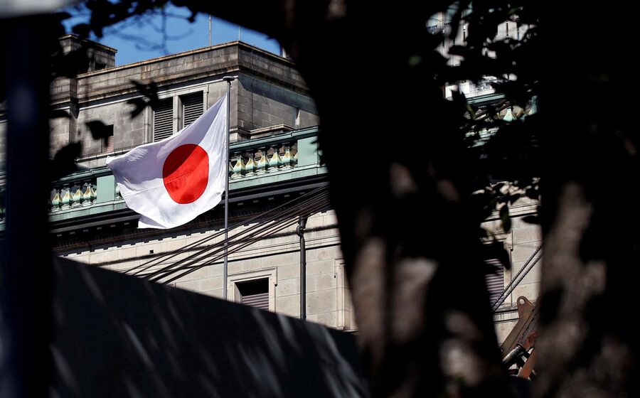 banco do japão bandeira