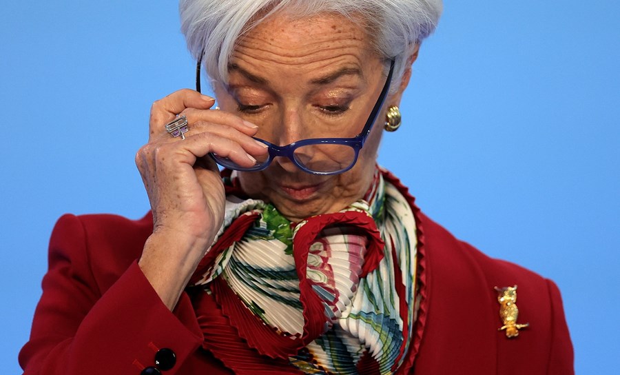 Lagarde disse que “há muito caminho a percorrer” para reduzir a inflação, embora sem dar pistas para as próximas decisões de política monetária.