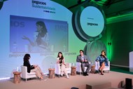 Filomena Lança, Negócios, Ana Rita Martins, Senior Associate Sustainability Lead Architect da Woodalls, Miguel de Castro Neto, Diretor, NOVA Information Management School e coordenador, NOVA Cidade – Urban Analytics Lab e Patrícia de Melo e Liz, CEO da Savills Portugal
