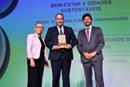 A Lisboa Ocidental SRU - Sociedade de Reabilitação Urbana venceu a categoria Bem-Estar e Cidades Sustentáveis Micro, Pequenas e Médias Organizações com projeto Habitação Renda Acessível