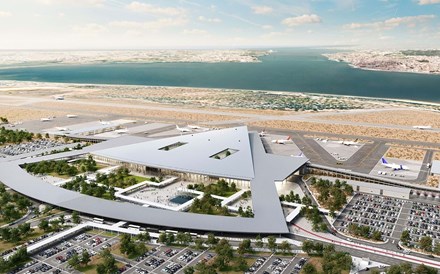 Sete localizações com nove opções estratégicas para um aeroporto