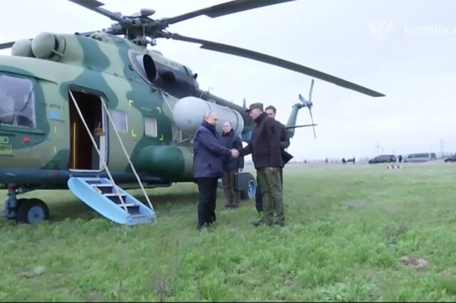 Ucrânia: Putin visita militares russos na região de Kherson