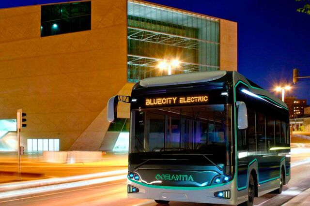 Autocarros elétricos da portuguesa Oceântia aceleram para Lanzarote