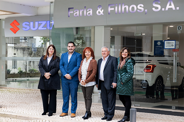 A AMCONFRARIA é a nova representante da marca Suzuki no distrito de Leiria