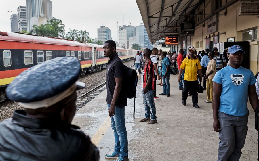 Angola ferrovia