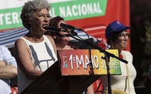 1.º Maio: 'Não é com medidazinhas que Portugal vai sair do empobrecimento', defende CGTP