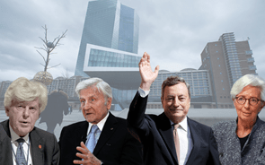 Dos juros à dívida: 25 anos e quatro presidências do BCE em cinco gráficos