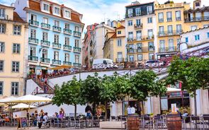 Lisboa casas prédios ruas