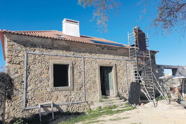 Casas feitas com a natureza