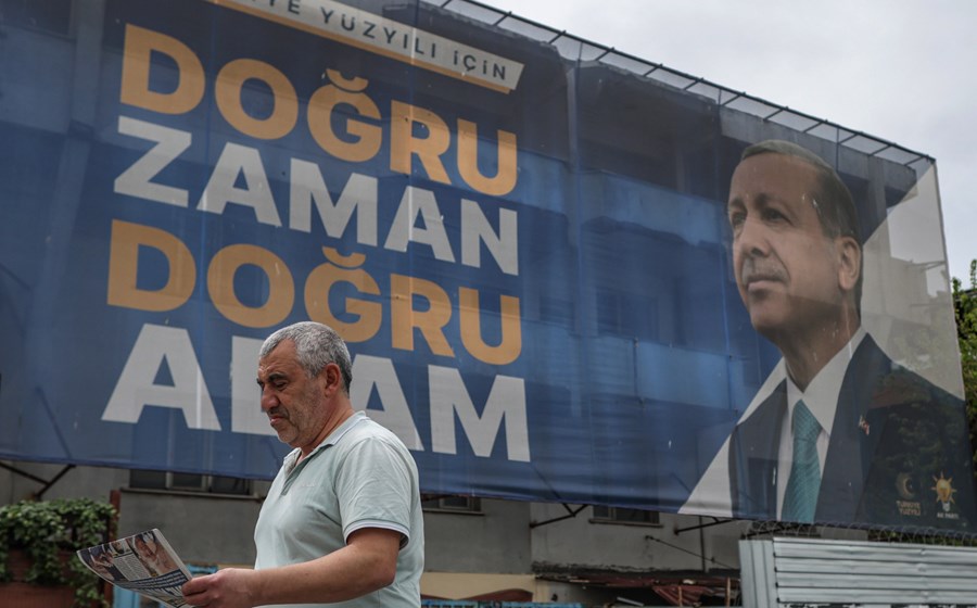 Erdogan falhou a desejada maioria para evitar uma segunda volta nas presidenciais turcas.