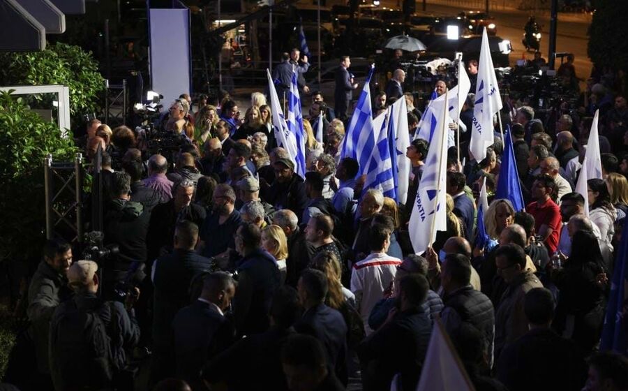 nova democracia partido grécia