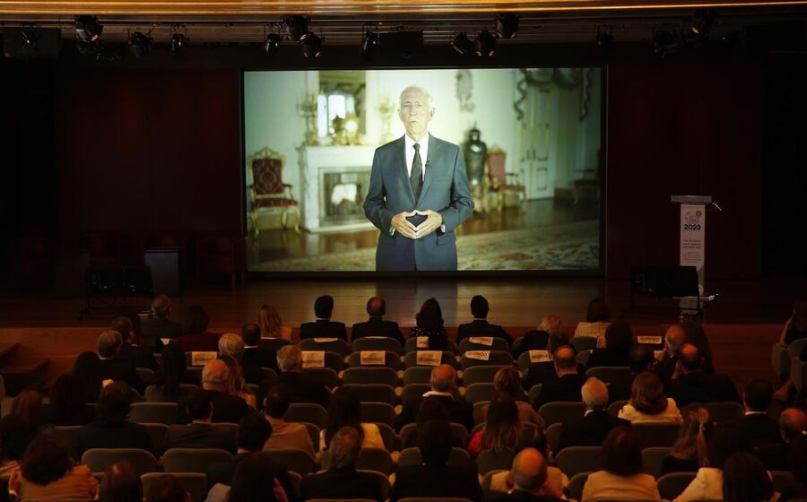 Presidente da República, Marcelo Rebelo de Sousa, na Conferencia anual da CMVM 2023